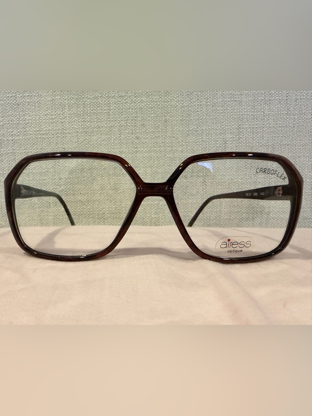 Vintage 1980s Airess Optique CARBOFLEX Eyeglass Frames (Deadstock NOS)